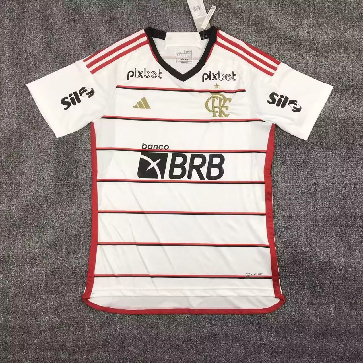 AAA Quality Flamengo 23/24 Away Sponsor Version Jersey